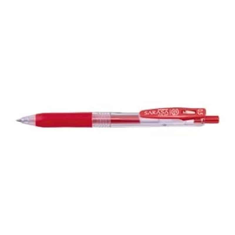 JJ15-R サラサクリップ0.5 赤 1本 (ご注文単位1本)【直送品】