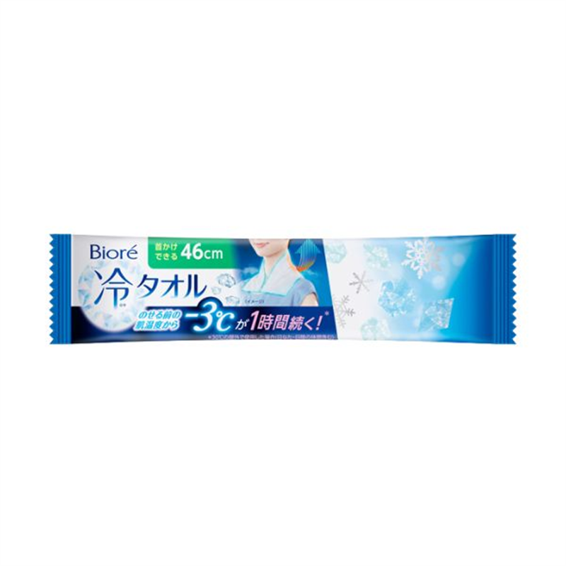 花王 ビオレ 冷タオル 無香性 バラ 1個(ご注文単位1個)【直送品】