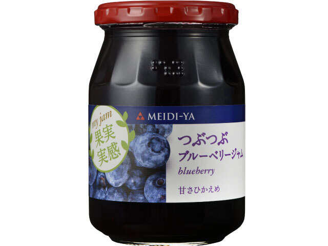 MYつぶつぶブルーベリージャム340g※軽(ご注文単位12個)【直送品】