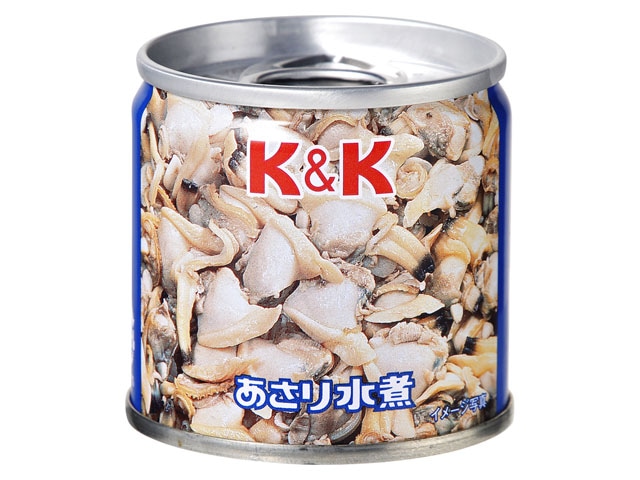 K&Kあさり水煮85g※軽(ご注文単位6個)【直送品】