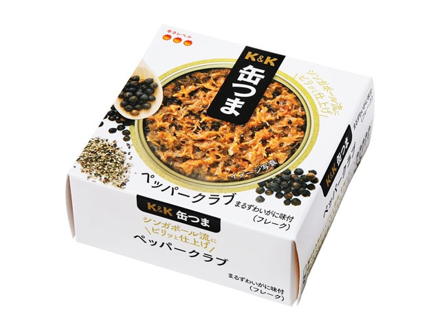 K&K缶つまペッパークラブ70g※軽(ご注文単位12個)【直送品】
