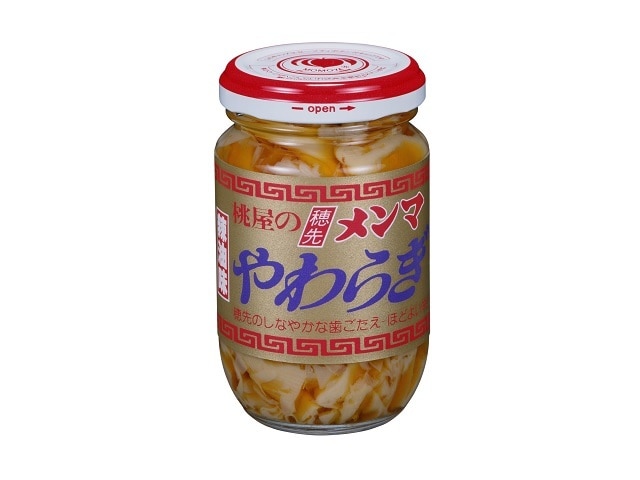 桃屋穂先メンマやわらぎラーユ味115g※軽(ご注文単位12個)【直送品】