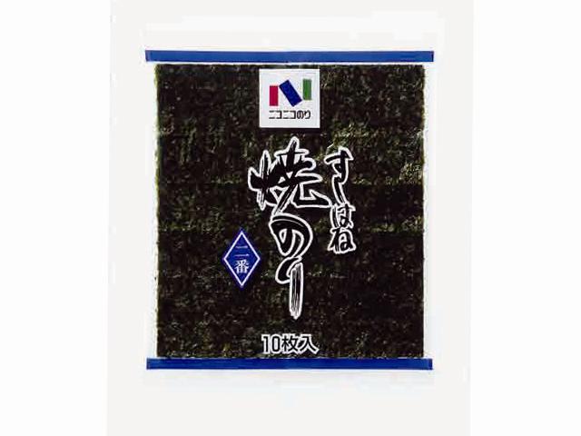 ニコニコのり焼すしはね2番10枚※軽(ご注文単位10個)【直送品】