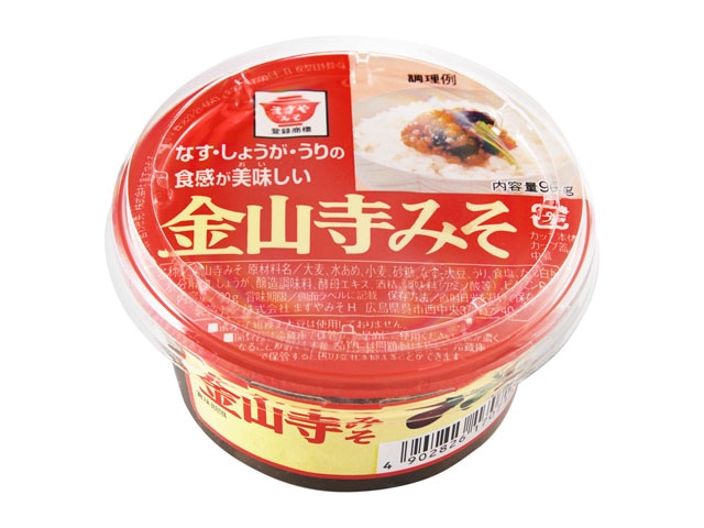 ますやお手軽料理金山寺みそカップ90g※軽(ご注文単位12個)【直送品】