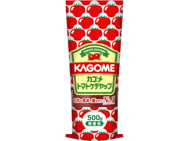 カゴメトマトケチャップチューブ入り500g※軽(ご注文単位10個)【直送品】