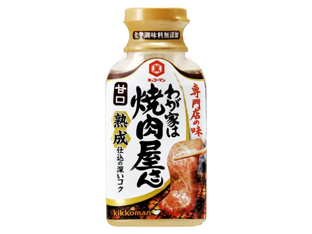 キッコーマンわが家は焼肉屋さん甘口210g※軽(ご注文単位12個)【直送品】