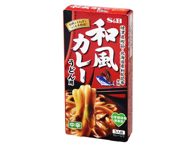 S&Bエスビー和風カレーうどん用中辛110g※軽(ご注文単位10個)【直送品】
