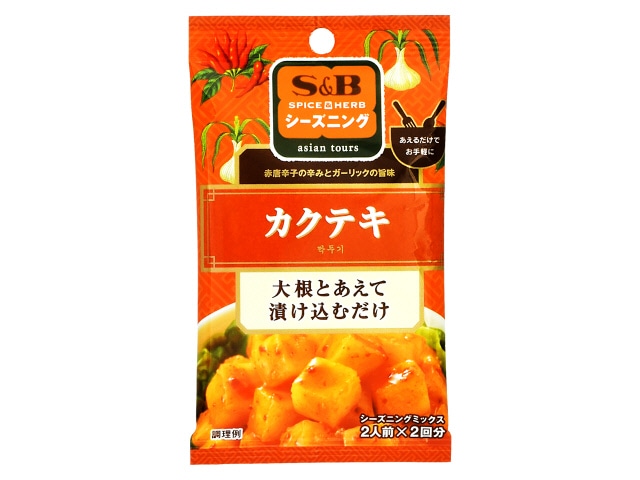 S&Bシーズニングカクテキ20g※軽(ご注文単位10個)【直送品】