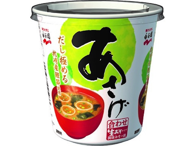 永谷園生みそタイプみそ汁あさげカップ18.1g※軽(ご注文単位6個)【直送品】