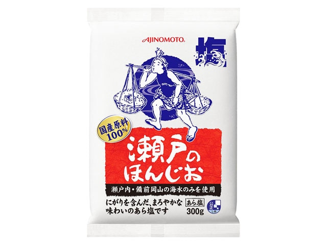 味の素瀬戸のほんじお300g※軽(ご注文単位15個)【直送品】
