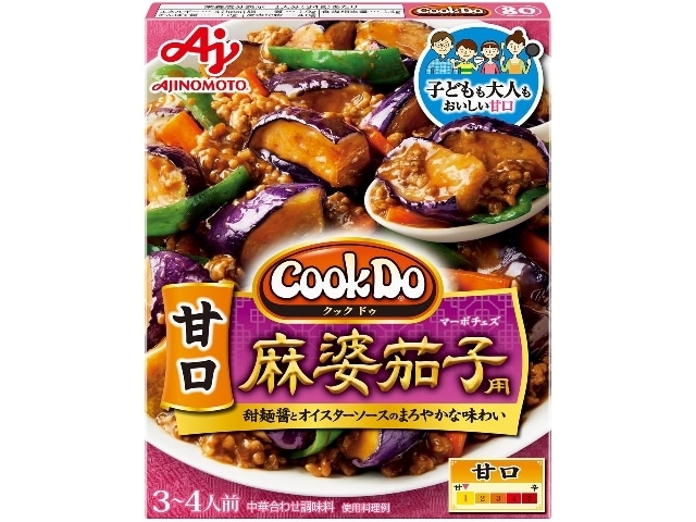 味の素CookDo80甘口麻婆茄子用120g※軽(ご注文単位10個)【直送品】