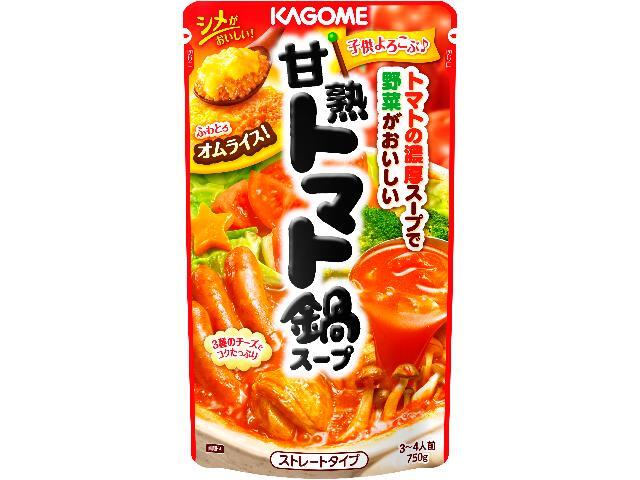 カゴメ甘熟トマト鍋スープ750g※軽（ご注文単位12個）【直送品】