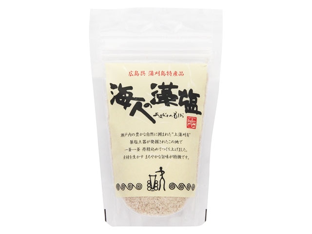 蒲刈物産海人の藻塩スタンドパック100g※軽(ご注文単位10個)【直送品】