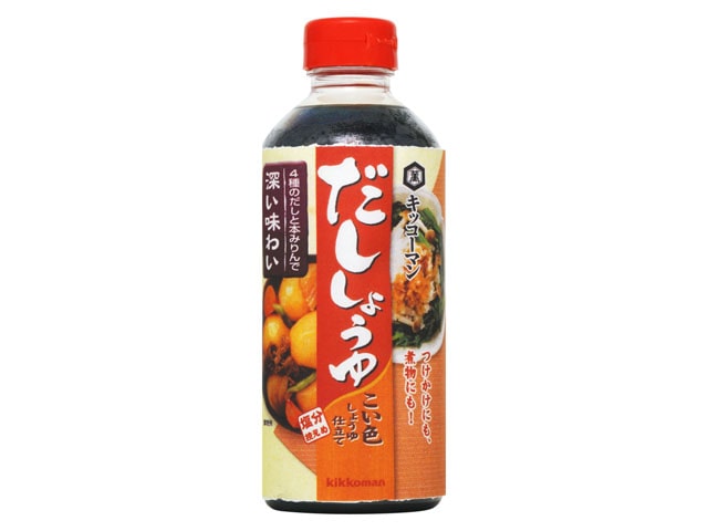 キッコーマンだししょうゆこい色500ml※軽（ご注文単位12個）【直送品】