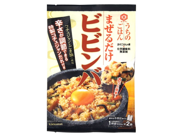 キッコーマンうちのごはんビビンバ82g※軽（ご注文単位10個）【直送品】