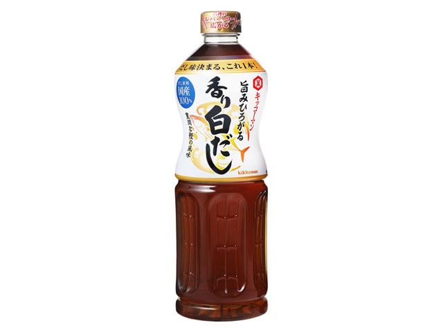 キッコーマン旨みひろがる香り白だし1L※軽（ご注文単位12個）【直送品】