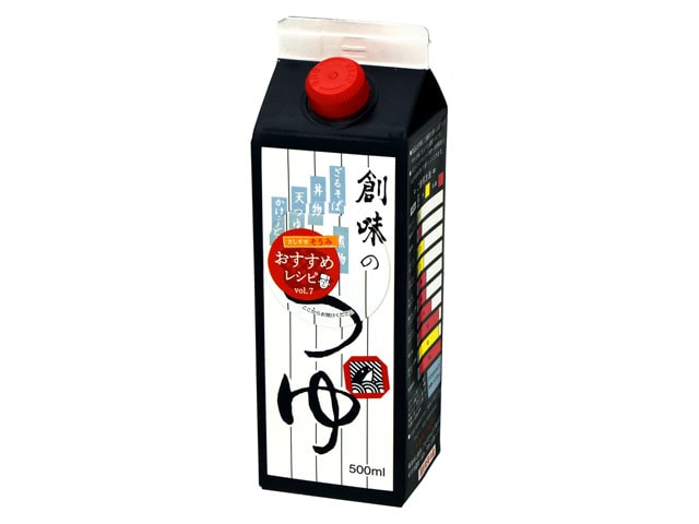創味つゆ500ml※軽(ご注文単位6個)【直送品】