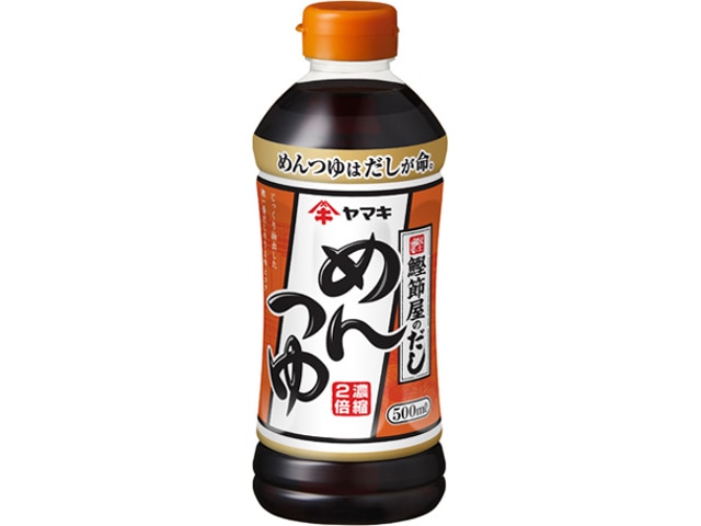 ヤマキめんつゆペット500ml※軽(ご注文単位12個)【直送品】