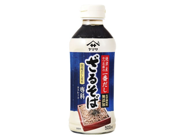 ヤマサざるそば専科ペット500ml※軽(ご注文単位12個)【直送品】