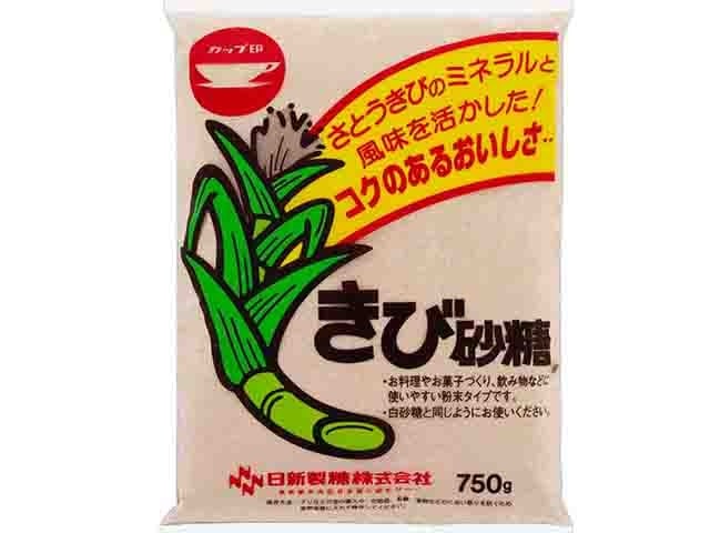 カップ印きび砂糖750g※軽(ご注文単位10個)【直送品】