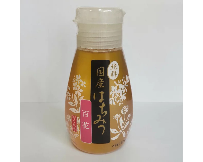 花の真珠国産百花純粋はちみつ150g※軽(ご注文単位12個)【直送品】