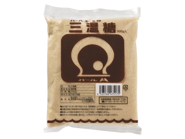 パールエース三温糖500g※軽(ご注文単位10個)【直送品】