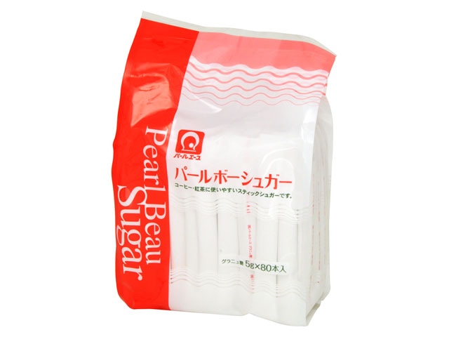 パールエースパールボーシュガー徳用5g80本 ※軽(ご注文単位10個)【直送品】