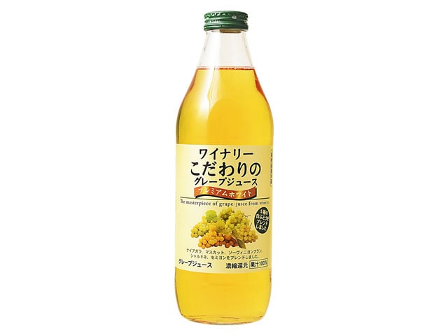 アルプスワイナリーこだわりのグレープJ白1L※軽（ご注文単位6個）【直送品】