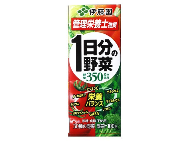 伊藤園1日分の野菜紙200ml※軽（ご注文単位24個）【直送品】