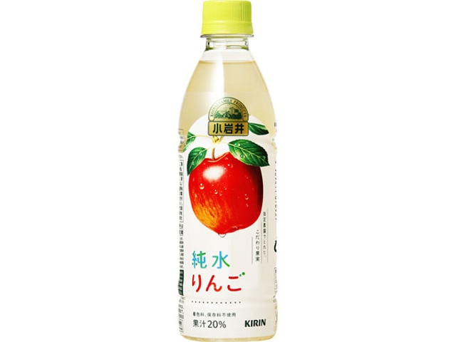 キリン小岩井純水りんごペット430ml※軽（ご注文単位24個）【直送品】