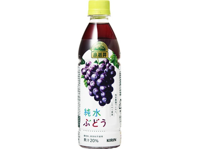 キリン小岩井純水ぶどうペット430ml※軽（ご注文単位24個）【直送品】