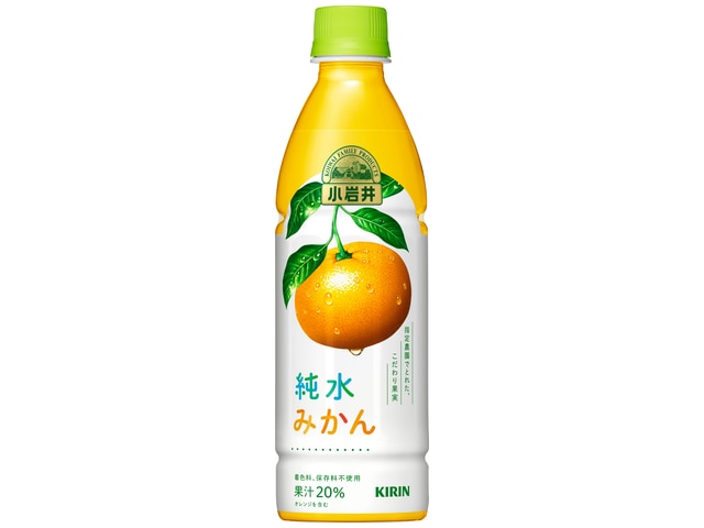キリン小岩井純水みかんペット430ml※軽（ご注文単位24個）【直送品】