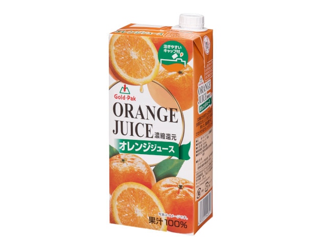 ゴールドパックオレンジジュースHeN1L※軽（ご注文単位6個）【直送品】