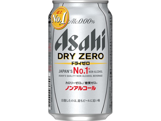 アサヒドライゼロ缶350ml※軽（ご注文単位24個）【直送品】
