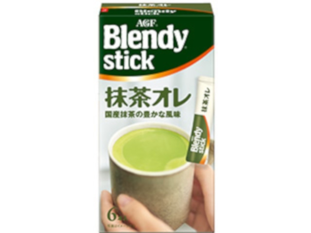 AGFブレンディスティック抹茶オレ6本※軽(ご注文単位6個)【直送品】