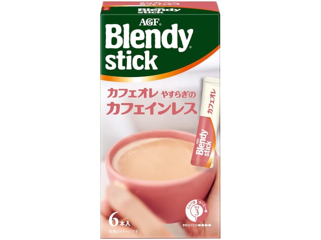 AGFブレンディスティックカフェインレス6本※軽(ご注文単位6個)【直送品】