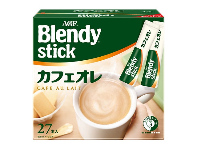 AGFブレンディスティックカフェオレ27本※軽(ご注文単位3個)【直送品】