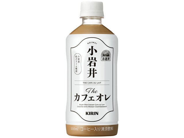 キリン小岩井Theカフェオレペット500ml※軽(ご注文単位24個)【直送品】