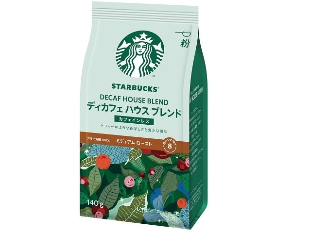 スターバックスディカフェハウスブレンド140g※軽(ご注文単位6個)【直送品】