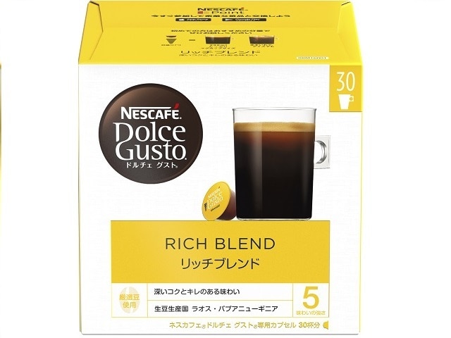 ネスカフェドルチェグストリッチブレンド30個※軽(ご注文単位3個)【直送品】