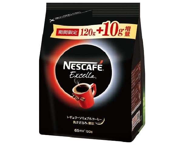 ネスカフェエクセラつめかえ用袋120g※軽(ご注文単位12個)【直送品】