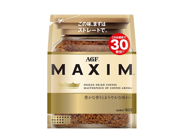 AGFマキシムインスタントコーヒー60g※軽(ご注文単位12個)【直送品】