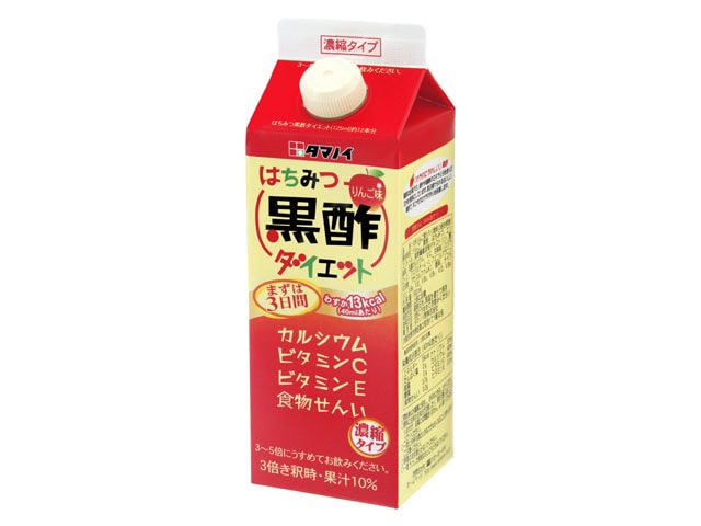 タマノイはちみつ黒酢ダイエット濃縮500ml※軽(ご注文単位12個)【直送品】