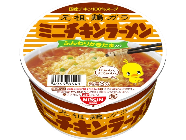 日清食品チキンラーメンどんぶりミニ38g※軽(ご注文単位12個)【直送品】
