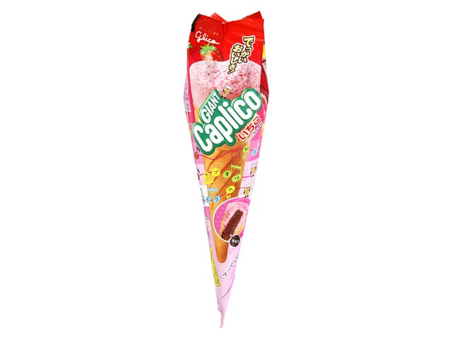 グリコジャイアントカプリコいちご1本※軽(ご注文単位10個)【直送品】