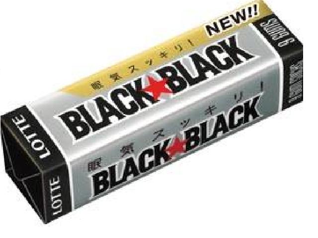 ロッテブラックブラックガム9枚※軽(ご注文単位15個)【直送品】