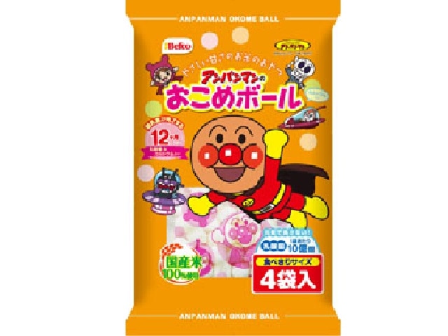 栗山米菓アンパンマンのおこめボール40g※軽(ご注文単位12個)【直送品】