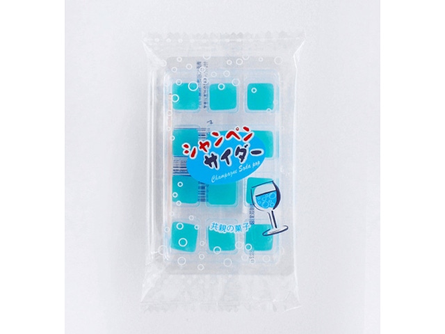 共親製菓シャンペンサイダー餅12粒※軽(ご注文単位20個)【直送品】