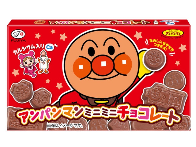 不二家アンパンマンミニミニチョコレート15粒※軽(ご注文単位10個)【直送品】