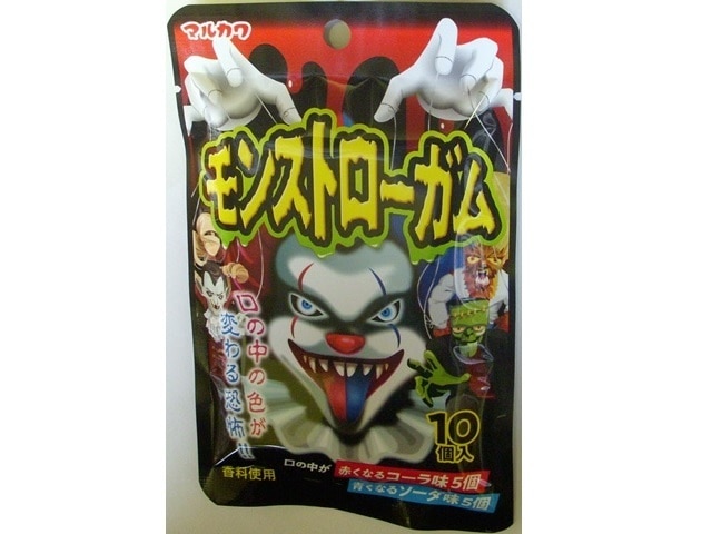丸川製菓モンストローガム10個※軽(ご注文単位10個)【直送品】